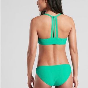 Athleta Swim - New Athleta high teal strappy bikini top M Athleta Swim - New Athleta high teal strappy bikini top M